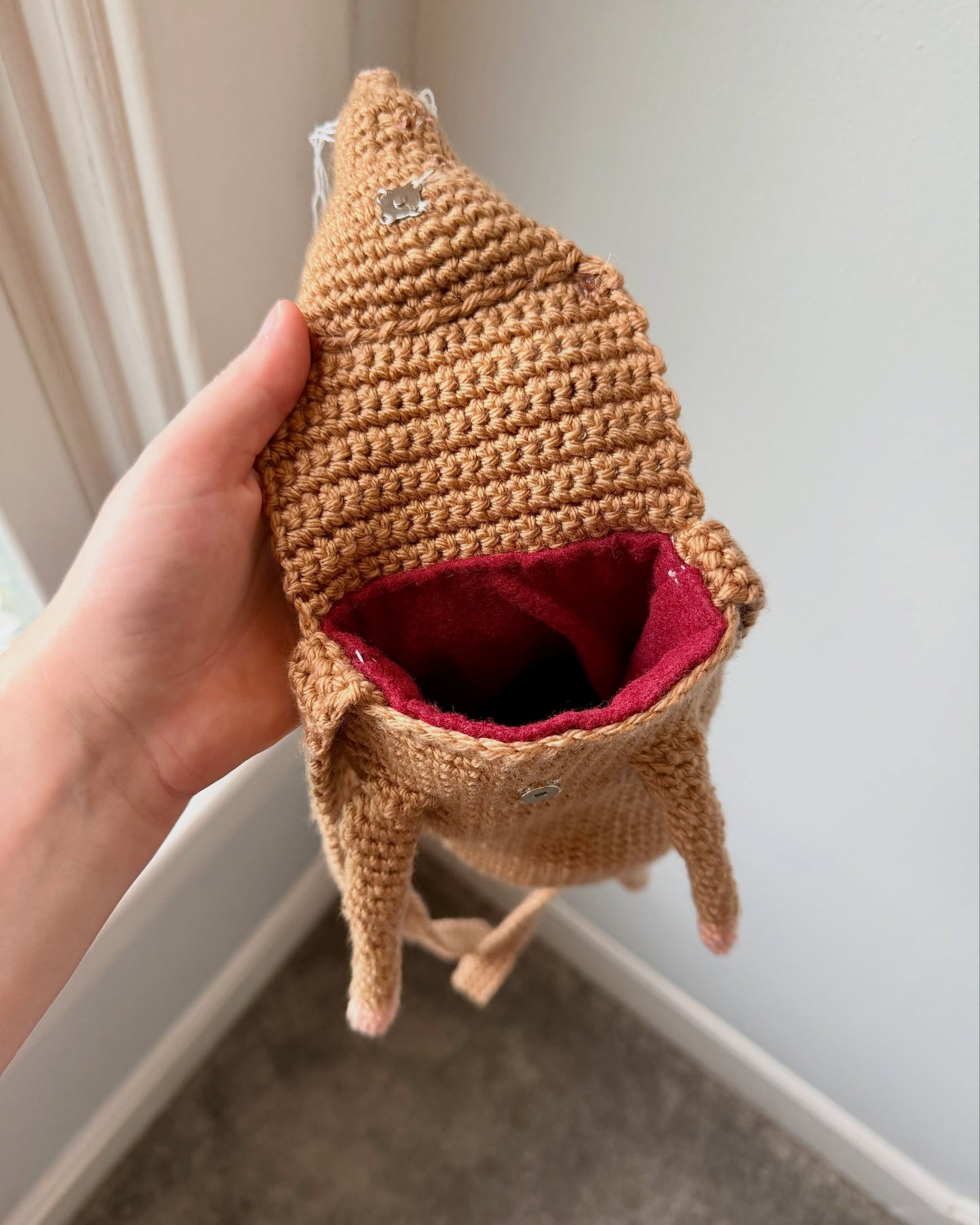 Rat Pouch Crochet Pattern