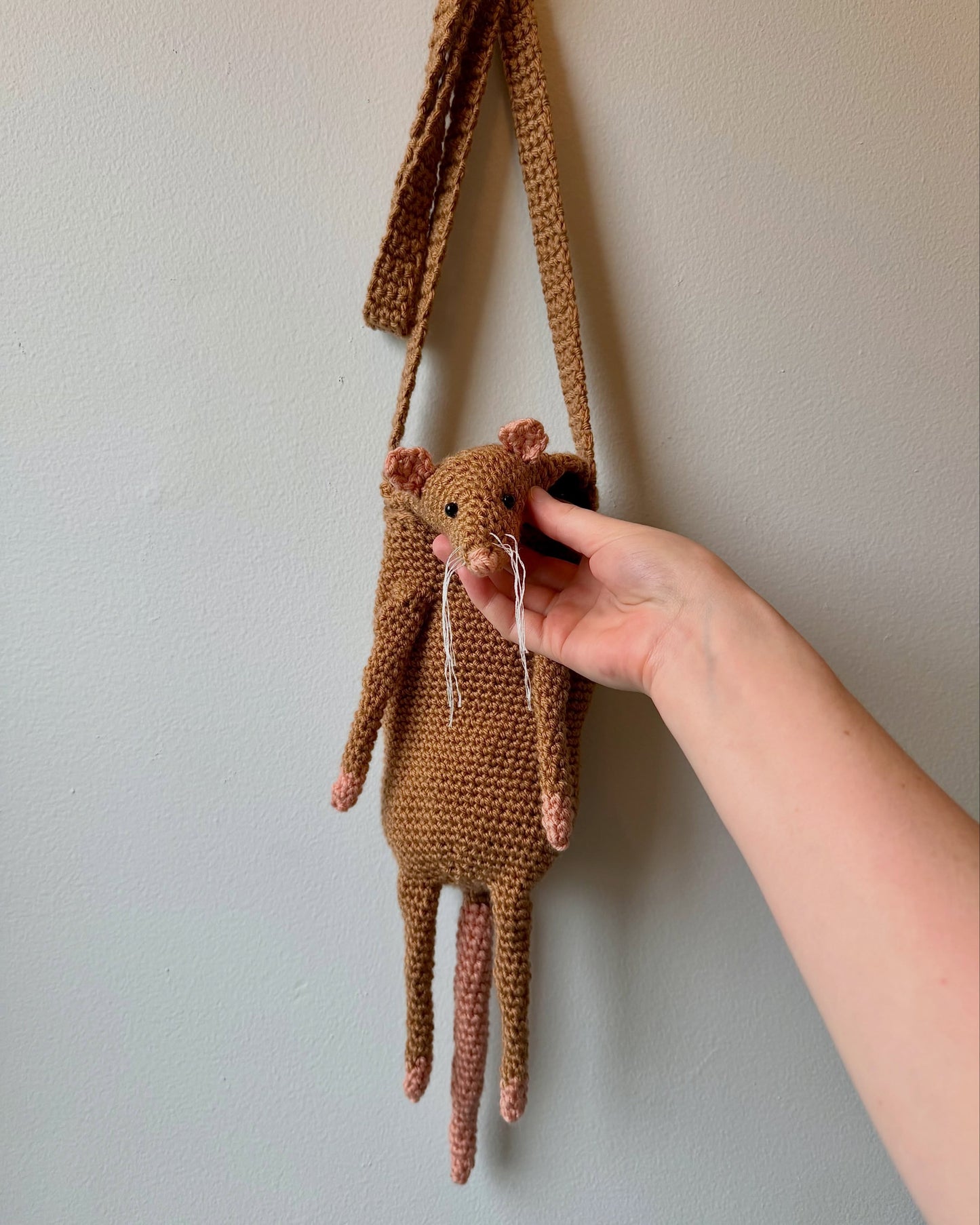 Rat Pouch Crochet Pattern