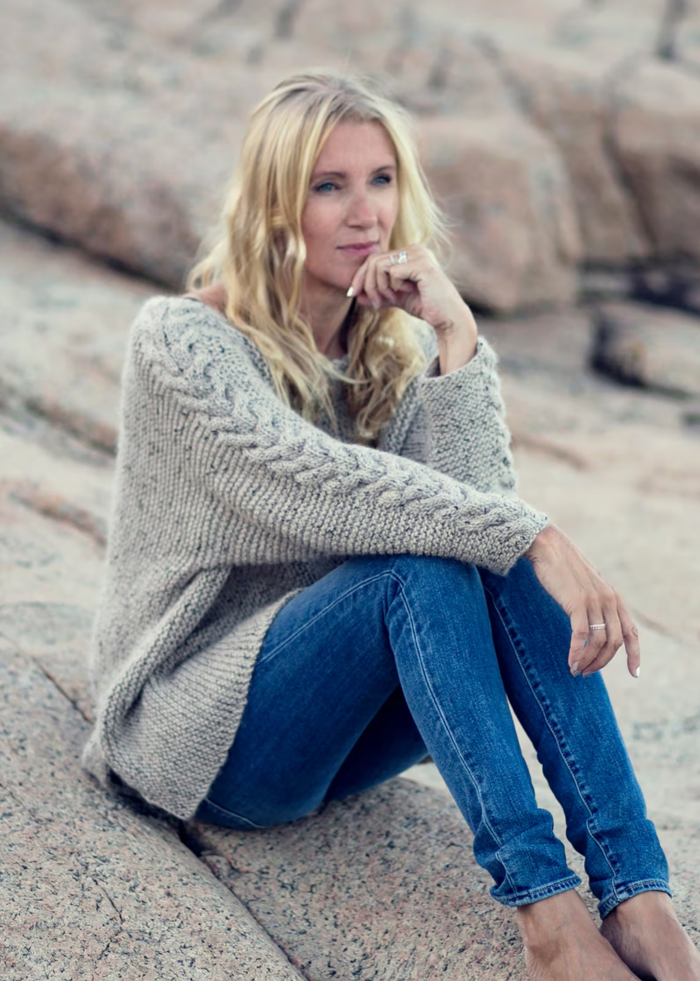 River Braid Sweater – Cable Knit Sweater Pattern (PDF)