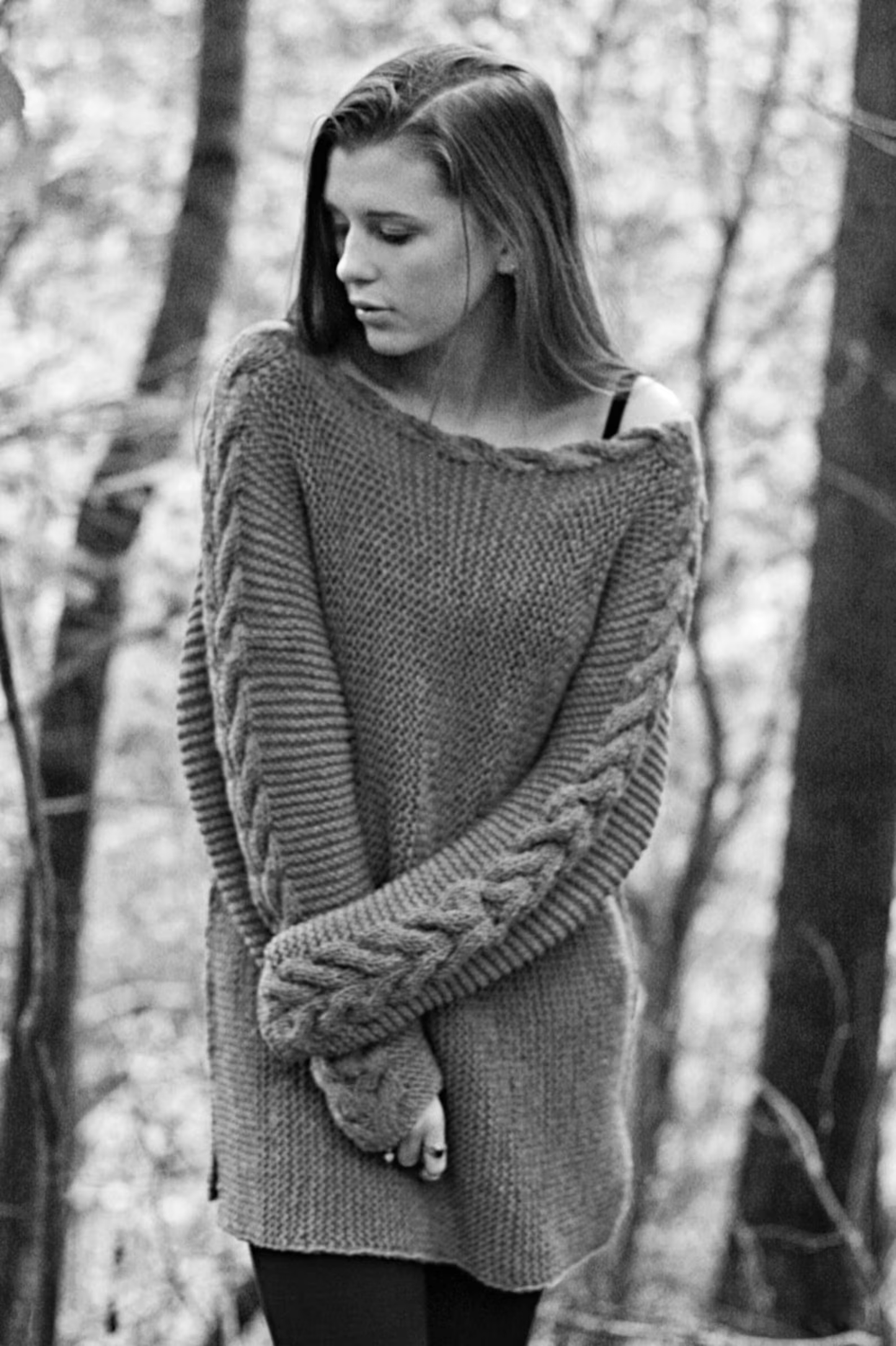 River Braid Sweater – Cable Knit Sweater Pattern (PDF)