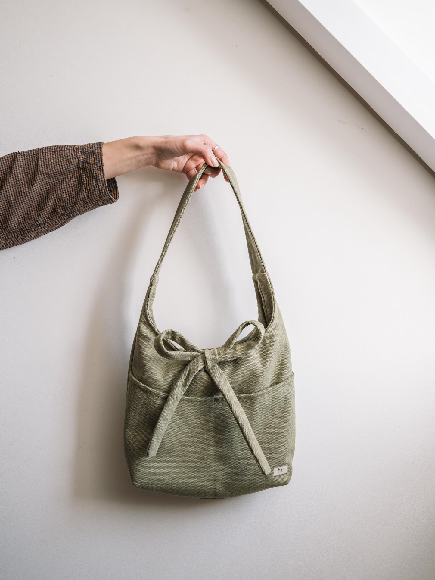 Slouchy Bow Bag Sewing pattern
