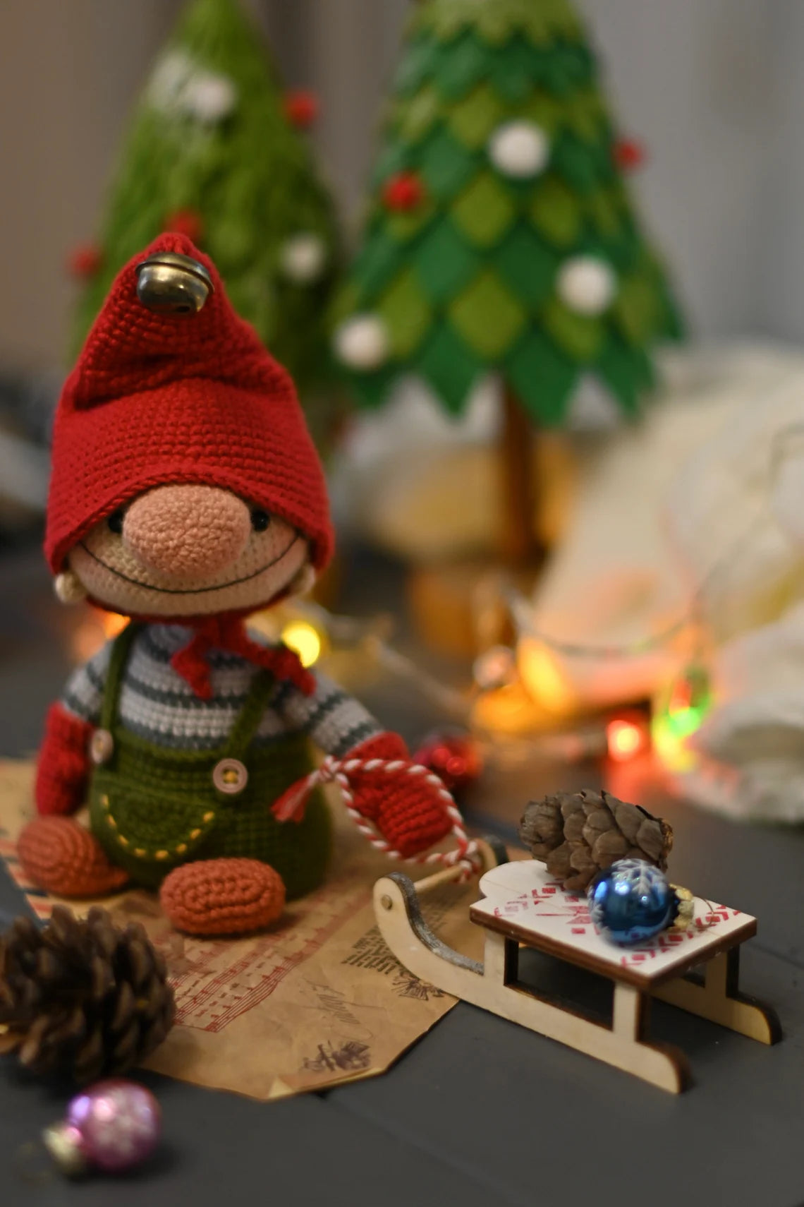 Festive Christmas Gnome Crochet Pattern