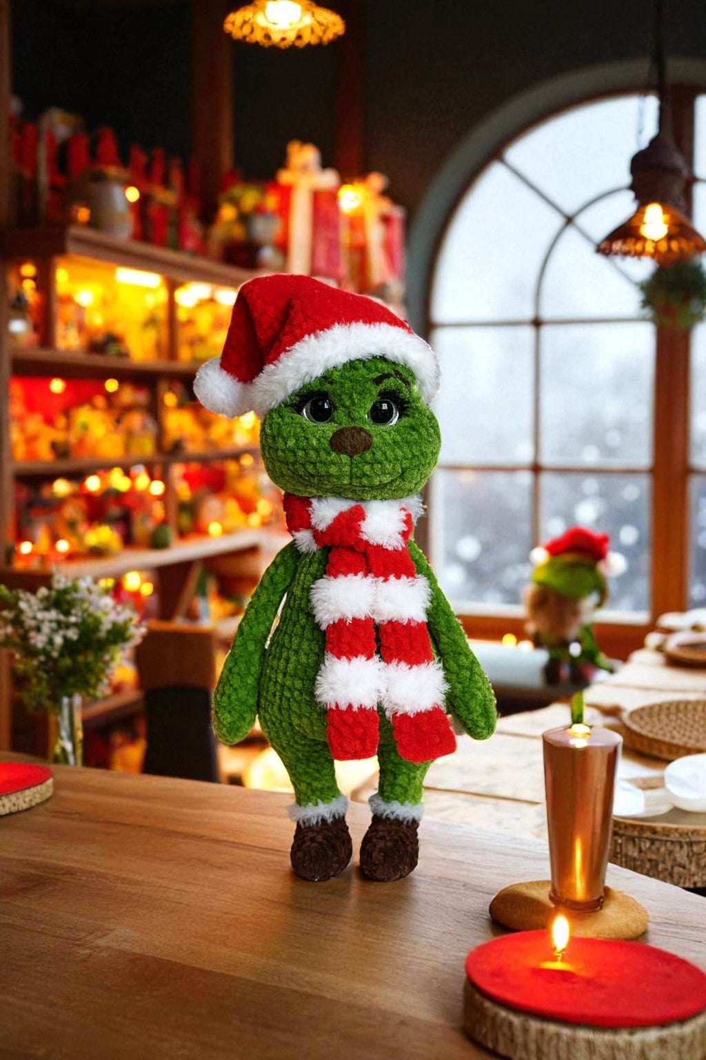 Christmas Green Villain Crochet Pattern